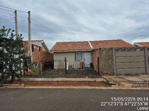 Casa em Leme, Lt Jardim Res St Car, Rua Maria De Fatima Ferreira Duarte Antiga R 02, N. 99, Qd 17 Lt 31, SP. Área: 44.28m2
