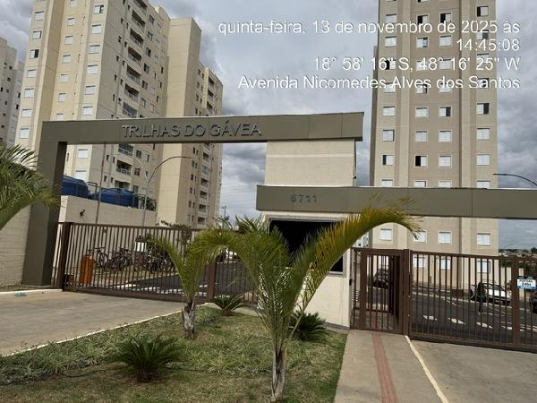 Apartamento em Uberlândia, Shopping Park, Avenida Nicomedes Alves Dos Santos, N. 6711, Apto 902, Tr 01, MG. Área: 40.44m2