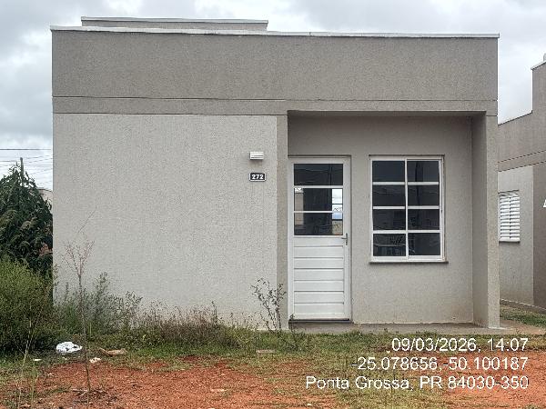 Casa em Ponta Grossa, Neves, Rua Osvaldo Jose Lemes, N. 272, Lt 13 Qd 59, PR. Área: 48.64m2