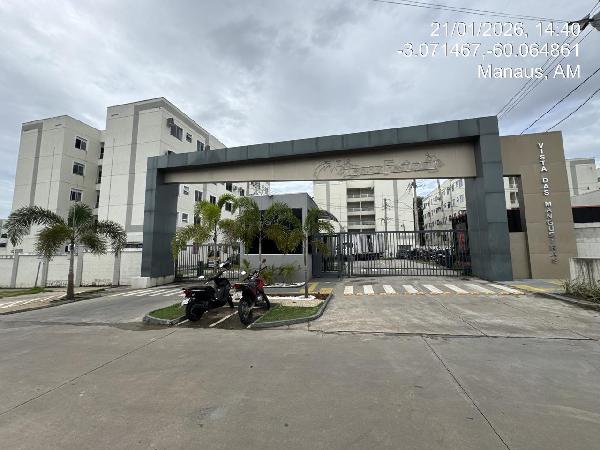 Apartamento em Manaus, Planalto, Rua Jequie, N. 965, Apto 103, Pav 01 Bl 07, AM. Área: 38.4m2
