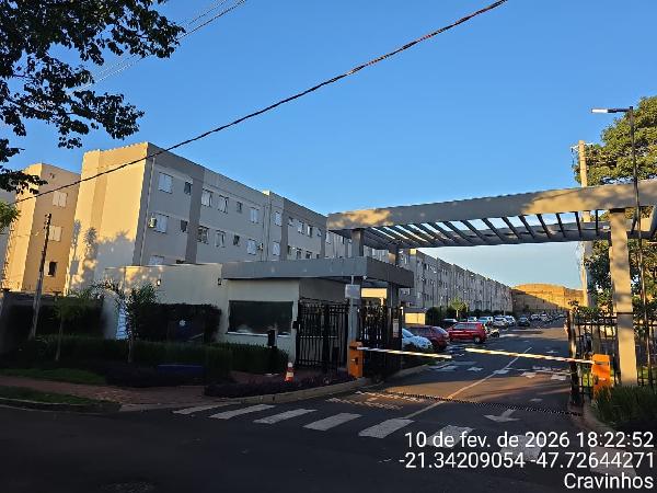 Apartamento em Cravinhos, Vila Pio Xii, Avenida Francisca Almada, N. 391, Apto 31, Bl C Torre 2, SP. Área: 43.06m2