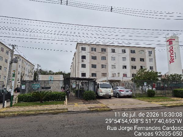 Apartamento em Canoas, Olaria, Rua Irma Maria Hiltgardis, N. 582, Apto 401, Bl 08, RS. Área: 41.19m2