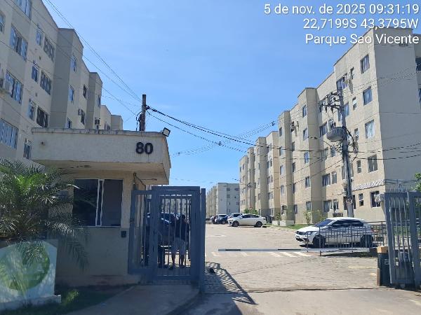 Apartamento em Belford Roxo, Sao Vicente, Rua Sargento Geraldo Pedro De Souza, N. 80, Apto 208, Bl 04, RJ. Área: 41.06m2