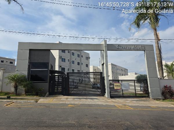 Apartamento em Aparecida de Goiânia, Cardoso Continuacao, Quadra 104, N. Sn, Apto 301, Bl 12 Vg 137 Lt 0124 Av Coemitanga, GO. Área: 41.35m2