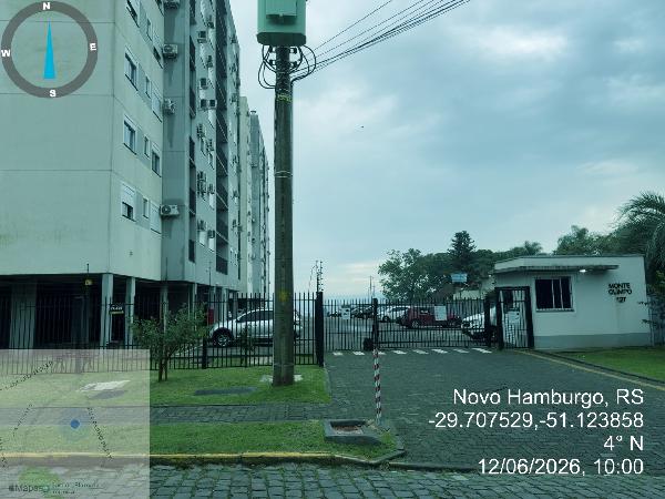 Apartamento em Novo Hamburgo, Rondonia, Rua Carlos Lanzer, N. 127, Apto 24, Bl A Vg 10, RS. Área: 56.48m2