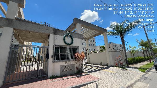 Apartamento em Campos dos Goytacazes, Jardim Das Acacias, Vicente Carvalho, N. 1/43, Apto 204, Bl 18, RJ. Área: 41.85m2