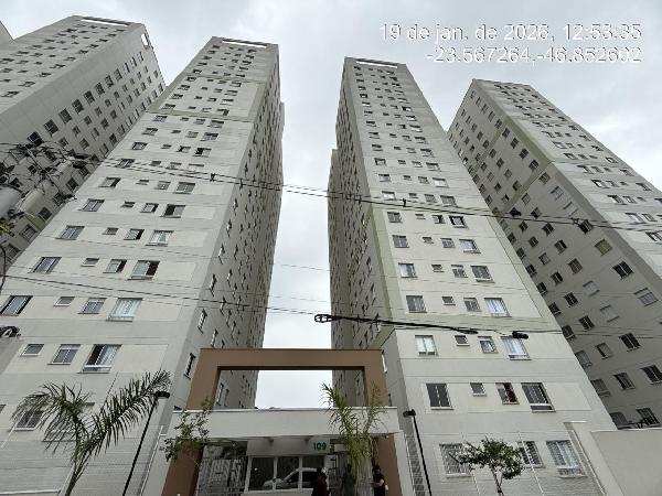 Apartamento em Carapicuíba, Pousada Dos Bandeirantes, Rua Reseda, N. 109, Apto 57, Torre 02, SP. Área: 36.75m2