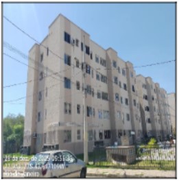 Apartamento em Rio de Janeiro, Santa Cruz, Rua Aporuna, N. 111, Apto 310, Bl 4, RJ. Área: 41.19m2