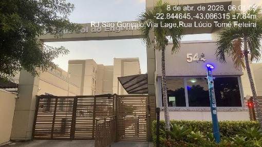 Apartamento em São Gonçalo, Vila Lage, Avenida Lucio Tome Feteira, N. Sn, Apto 403, Bl 13, RJ. Área: 45m2