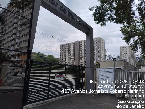 Apartamento em São Gonçalo, Mutondo, Estrada Dos Menezes, N. 40, Apto 406, Bl 01, RJ. Área: 46.41m2