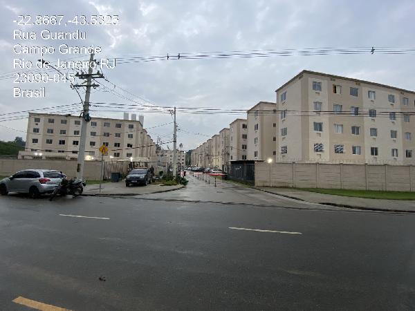 Apartamento em Rio de Janeiro, Santissimo, Rua Guandu Mirim, N. 1129, Apto 505, Bl 10, Lote 01, RJ. Área: 40.54m2
