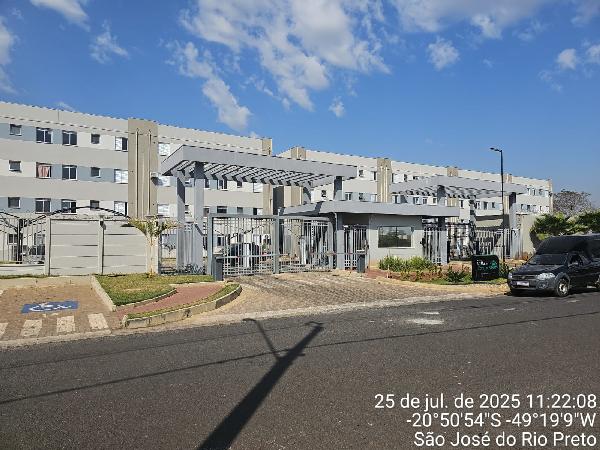Apartamento em São José do Rio Preto, Loteamento Residencial Maria Adélia, Rua Santina Ferreira Cruz, N. 302, Apto 21, Torre 06 Bl C, SP. Área: 43.06m2