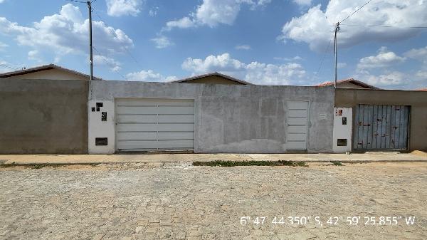 Casa em Floriano, Cajueiro, Rua 15, N. 16, Cs 16  Lt 16 Qd F1, PI. Área: 45.53m2