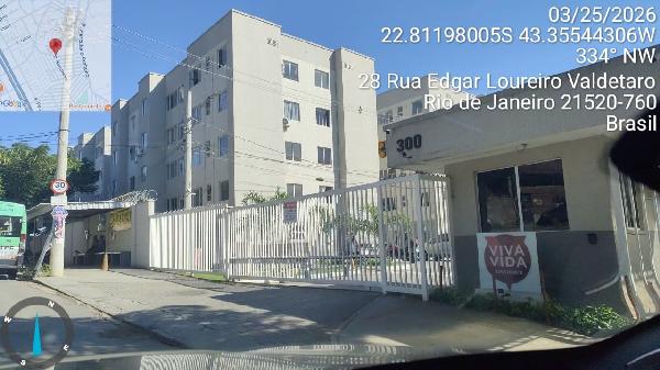 Apartamento em Rio de Janeiro, Pavuna, Rua Edgard Loureiro Valdetaro, N. 300, Apto 208, Bl 06, RJ. Área: 41m2 Apartamento em Rio de Janeiro, Pavuna, Rua Edgard Loureiro Valdetaro, N. 300, Apto 208, Bl 06, RJ. Área: 41m2