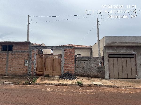 Casa em Altinópolis, Residencial E Comercial Figueiredo Felip, Rua Henrique De Figueiredo Dobermann, N. 225, Lt 51 Qd 14, SP. Área: 47.75m2
