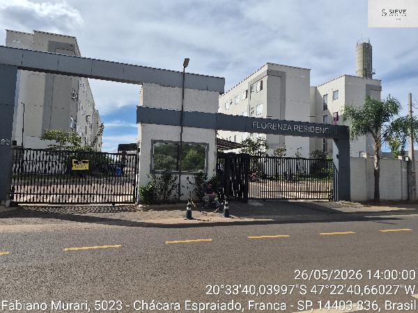 Apartamento em Franca, Chacara Espraiado, Rua Hajji Toufik Kanawati, N. 5023, Apto 302, 3º Pavimento, Bloco 05, Vaga 20, SP. Área: 43.54m2