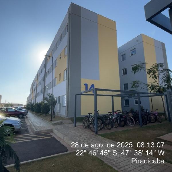 Apartamento em Piracicaba, Agua Branca, Rua Francisco Antonio Da Rocha, N. 185, Apto 312, Torre 14, SP. Área: 45.99m2