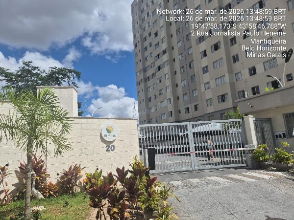 Apartamento em Belo Horizonte, Mantiqueira, Rua Jornalista Paulo Heneine, N. 20, Apto 1102,  Bloco 02, MG. Área: 44.45m2