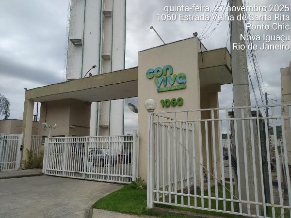 Apartamento em Nova Iguaçu, 3 Subdistrito, Estrada Velha De Santa Rita, N. 1052, Apto 403, Bl13, Lt-6a3, RJ. Área: 46.2m2