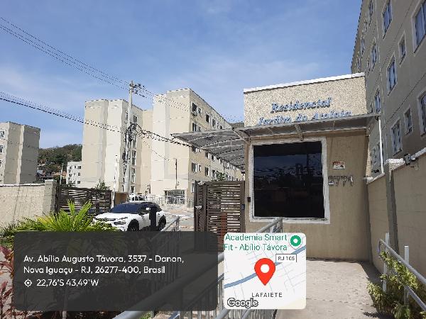 Apartamento em Nova Iguaçu, Cabucu, Avenida Abilio Augusto Tavora, N. 3771, Apto 402, Bl 16, RJ. Área: 40.83m2