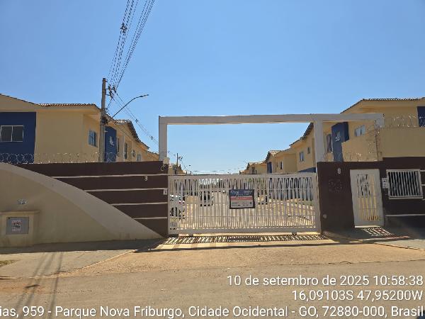 Apartamento em Cidade Ocidental, Mansoes Recreio Mossoro, Rua Rui Barbosa, N. Sn, Apto 108, Bl 04, Lt 16, Qd 01, GO. Área: 46.39m2