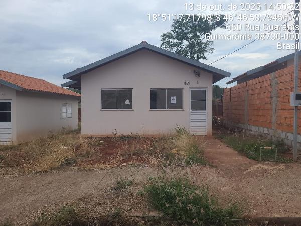 Casa em Guimarânia, Portal Do Cerrado, Rua Rio Grande Do Norte, N. 589, Lt 99 Qd 68 Setor 06, MG. Área: 41.89m2