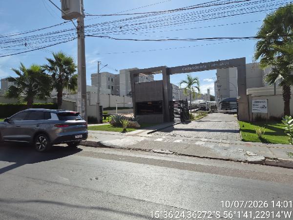 Apartamento em Cuiabá, Jardim Imperial, Rua Vereador Juca Do Guarana Antiga Rua Um, N. 106a, Apto 204, Bl 21, MT. Área: 38.4m2