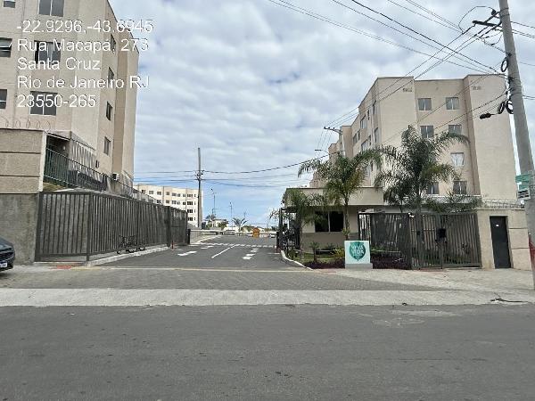 Apartamento em Rio de Janeiro, Santa Cruz, Rua Macapa, N. 273, Apto 506, Bl 01, RJ. Área: 41.28m2