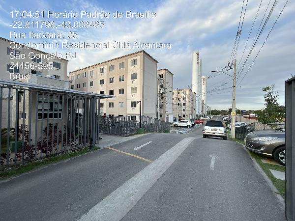 Apartamento em São Gonçalo, Trindade, Rua Itaocara, N. 400, Apto 302, Bl 20, RJ. Área: 40.54m2
