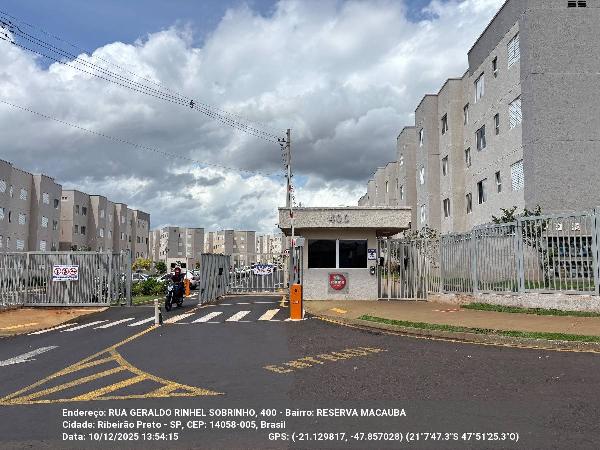 Apartamento em Ribeirão Preto, Reserva Macauba, Rua Geraldo Rinhel Sobrinho, N. 400, Apto 403, Bl 08, SP. Área: 43.16m2