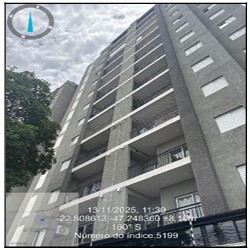 Apartamento em Sumaré, Chacara Bela Vista, Rua Professor Francisco Ribeiro, N. 45, Apto 33, Tr A 3 Andar Vg A033, SP. Área: 52.42m2