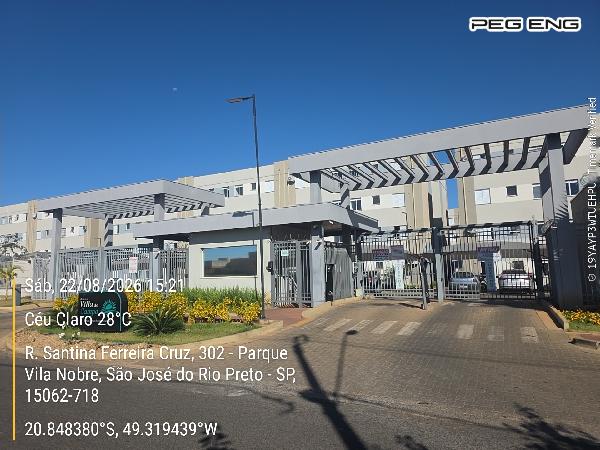 Apartamento em São José do Rio Preto, Loteamento Residencial Maria Adelia, Rua Santina Ferreira Cruz, N. 302, Apto 01, Bl C Torre 4 Terreo, SP. Área: 43.06m2
