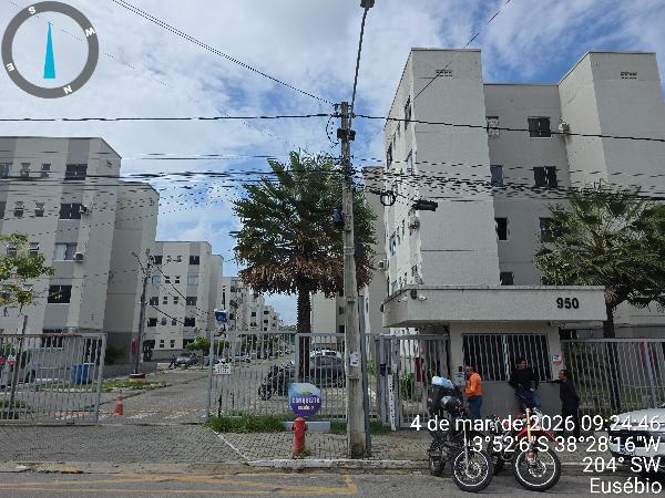 Apartamento em Eusébio, Tamatanduba, Rua Gentil Monte Silva, N. Sn, Apto 212, Bl08 Tipo3, CE. Área: 42.28m2