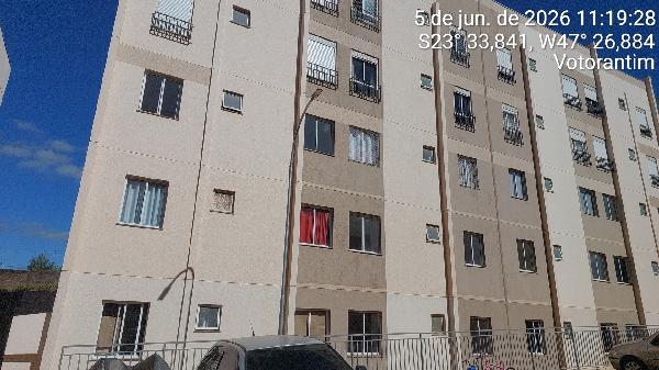 Apartamento em Votorantim, Vila Santo Antonio, Rua Adelina Monari, N. 195, Apto 201, Bl 2a, SP. Área: 53.54m2