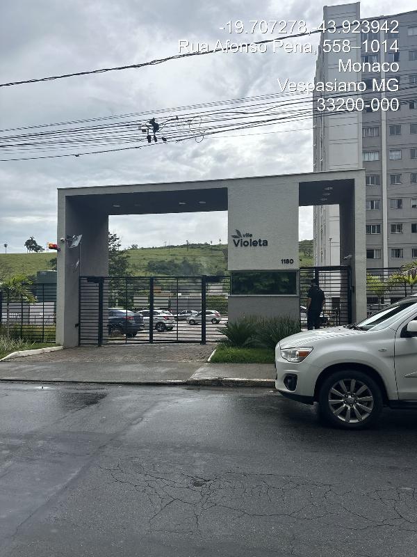 Apartamento em Vespasiano, Santo Antonio, Rua Afonso Pena, N. 1180, Apto 604, Bl D Vg 131, MG. Área: 46.96m2