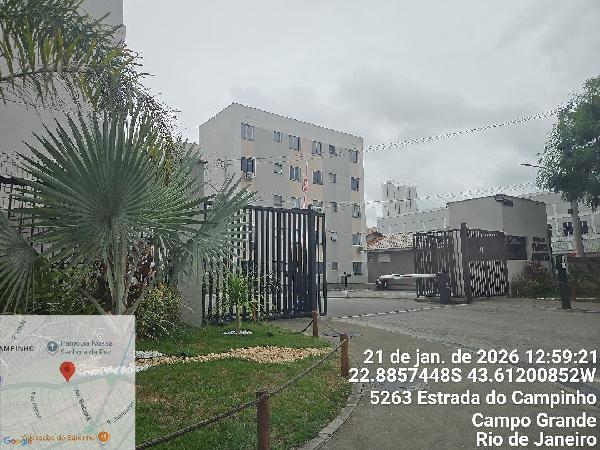 Apartamento em Rio de Janeiro, Cosmos, Estrada Do Campinho, N. 5300, Apto 501, Bl 11, RJ. Área: 43.94m2