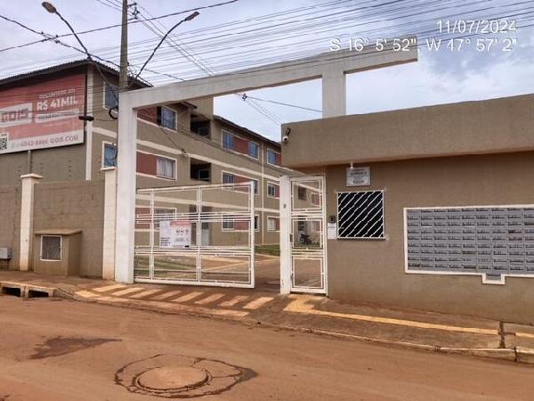 Apartamento em Cidade Ocidental, Mansoes Recreio Mossoro, Quadra 7, N. Sn, Apto 102, Lt 06c, Bl J, GO. Área: 44.77m2