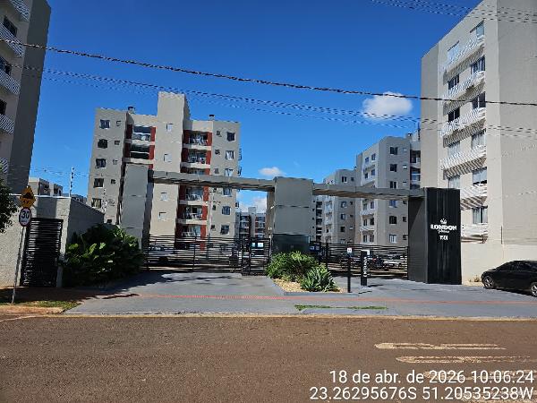 Apartamento em Londrina, Jardim Maria Celina, Avenida Rosalvo Marques Bonfim, N. 1501, Apto 701, Bl 13, Lt 02, Qd 04, Vaga N 85, PR. Área: 45.3m2
