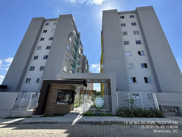 Apartamento em Blumenau, Salto Do Norte, Rua Elsbeth Feddersen, N. 565, Apto 301, Bl 03, SC. Área: 50.57m2