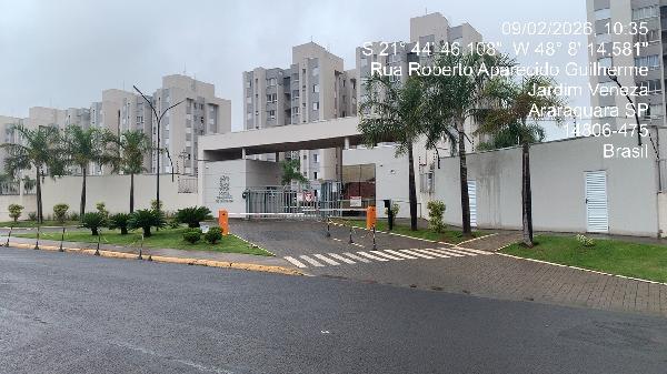 Apartamento em Araraquara, Jardim Sao Rafael I, Rua Roberto Aparecido Guilherme, N. 145, Apto 301, Torre 09, SP. Área: 47.85m2
