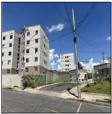 Apartamento em Betim, Jardim Brasilia, Rua Claudio Clover, N. 481, Apto 604, Bl 09, MG. Área: 41.99m2