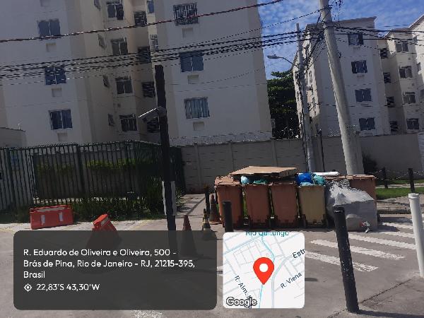 Apartamento em Rio de Janeiro, Bras De Pina, Avenida Do Quitungo, N. 500, Apto 302, Bl 13, RJ. Área: 40m2