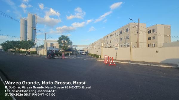 Apartamento em Várzea Grande, Mapim, Rua Do Dner, N. 3500, Apto 403, Bl 10 Box 309, MT. Área: 39.95m2