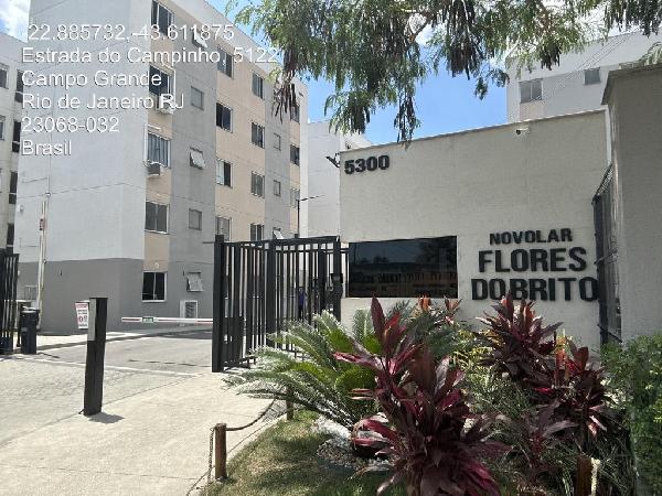 Apartamento em Rio de Janeiro, Cosmos, Estrada Do Campinho, N. 5300, Apto 303, Bl 10, RJ. Área: 43.94m2