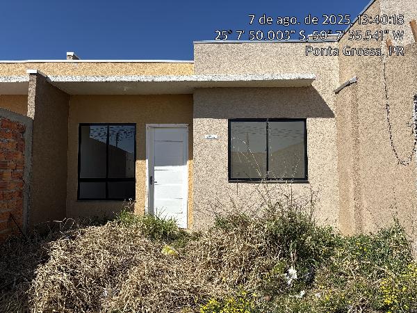 Casa em Ponta Grossa, Cara-cara, Rua Gelsonita Casemiro, N. 211, Cs 45 Lt 211 Qd 11 Qrt Se, PR. Área: 47.52m2