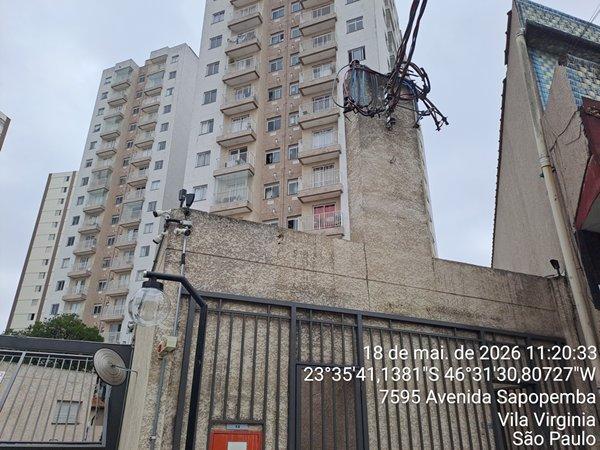 Apartamento em São Paulo, Jardim Adutora, Avenida Sapopemba, N. 7595, Apto 506,  His 2 , Torre A, 5° Pavimento, SP. Área: 37.18m2