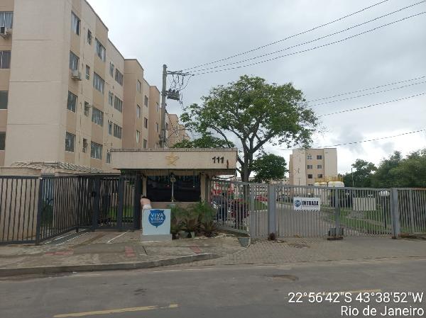 Apartamento em Rio de Janeiro, Santa Cruz, Rua Aporuna, N. 111, Apto 204, Bl 02, RJ. Área: 41.19m2