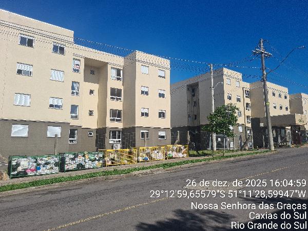 Apartamento em Caxias do Sul, Nossa Senhora Das Gracas, Rua Gemiro Pessunto, N. 104, Apto 123, Bl F, RS. Área: 47.5m2