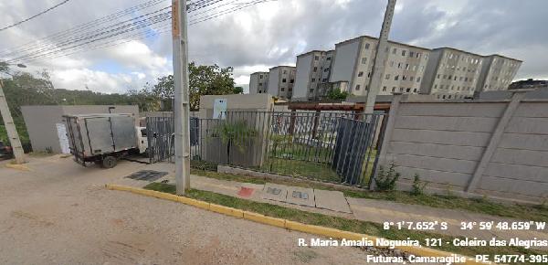 Apartamento em Camaragibe, Celeiro Das Alegrias Futuras, Rua Maria Amalia Nogueira, N. 121, Apto 202, Bl 12 Pav 2, PE. Área: 41.79m2