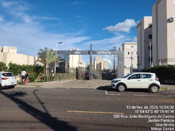 Apartamento em Uberlândia, Jardim Patricia, Rua Joao Rodrigues De Castro, N. 355, Apto 401, Bl 17 Pav 04 Vg 277, MG. Área: 39.3m2